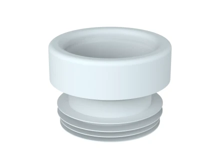 T30M - WC connector elbow straight soft