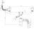 B741V - for double sink, round overflow, universal