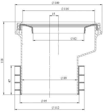 T40 - WC connector