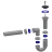 Y110 – waste, outlet pipe