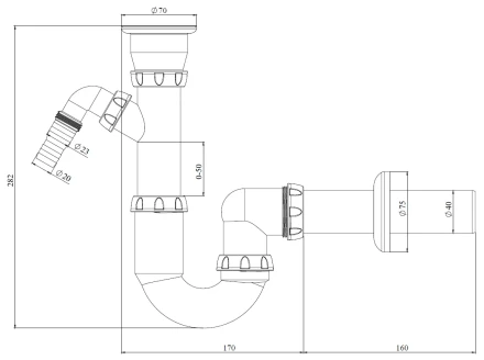 Y310V - connector for washing machine/dishwasher