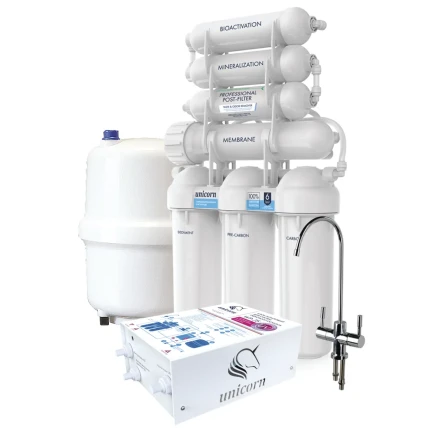 FRO-7NP - Seven-stage reverse osmosis system Unicorn FRO-7NP with pump unit