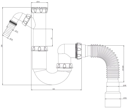 Y520V - without outlet