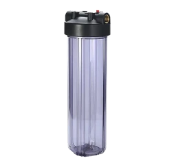 FHBB 20"P - Main filter 20" BB transparent housing