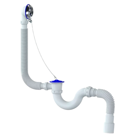 S32, S32P - overflow filler, flexible outlet pipe