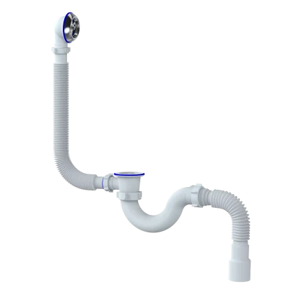 S32, S32P - overflow filler, flexible outlet pipe