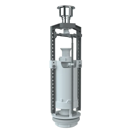 SM/H - Single-mode flush valve (chrome button)