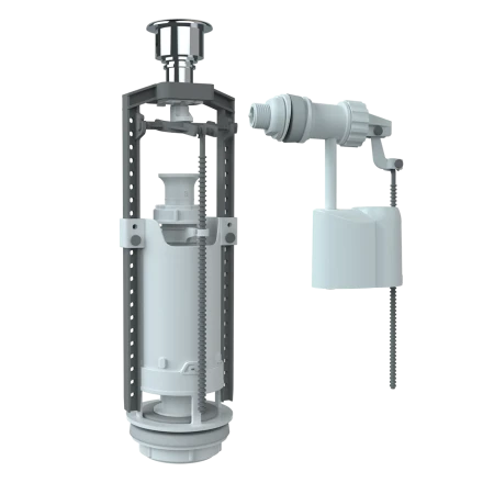 SM-B/H - Raplacement kit, chrome botton, side fill
