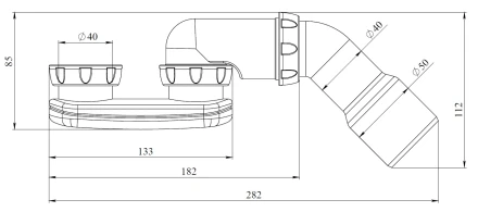 G11 – without outlet, waste pipe