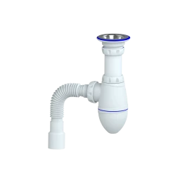 M220 - waste&trap Ø32, flexible outlet pipe