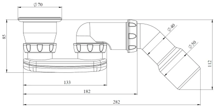 G21 – outlet, waste pipe