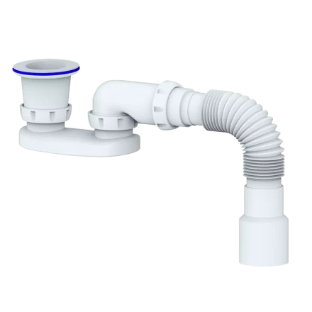 G22, G22Р - outlet, flexible waste pipe