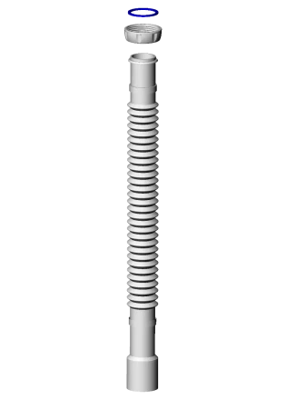 MD125 - flexible pipe 1200 mm Ø32