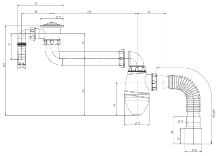 AC10V - outlet for washing machine/dishwasher