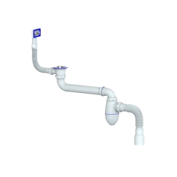 AC23 - trap for tulip, washbasin with screw-on outlet