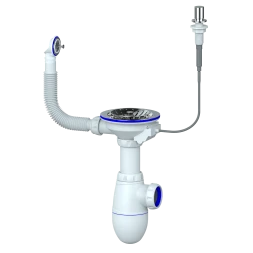 B411K - siphon for sink-automatic