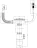 B411K - siphon for sink-automatic