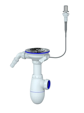 B412VK - siphon for sink-automatic