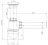A110 – waste, outlet pipe