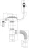 B415VK - siphon for sink-automatic