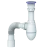 A220, A220P - waste, flexible outlet pipe