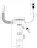 B430VK - siphon for sink-automatic