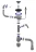 B435VK - siphon for sink-automatic