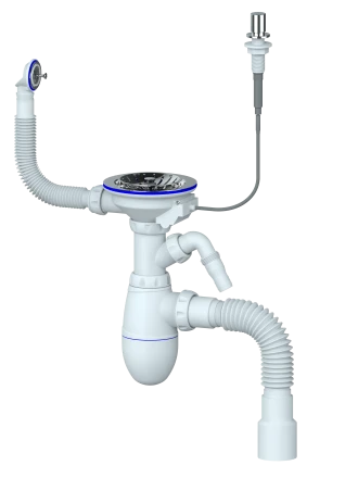 B436VK - siphon for sink-automatic