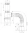 A420 - witout waste, flexible outlet pipe