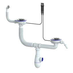 B710VK - for double sink-automatic