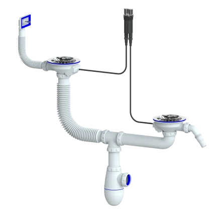 B711VK - for double sink-automatic