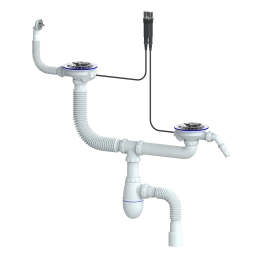 B731VK - for double sink-automatic