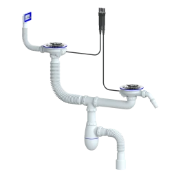 B732VK - for double sink-automatic