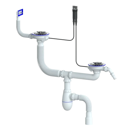 B732VK - for double sink-automatic