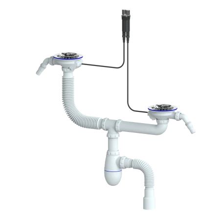 B750VK - for double sink-automatic