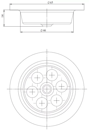 E20 - stainless steel grid