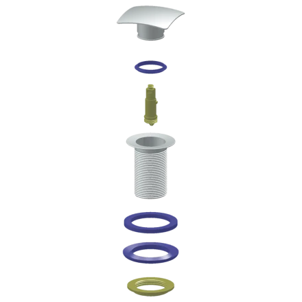 A710H - washbasin outlet