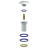 A710H - washbasin outlet