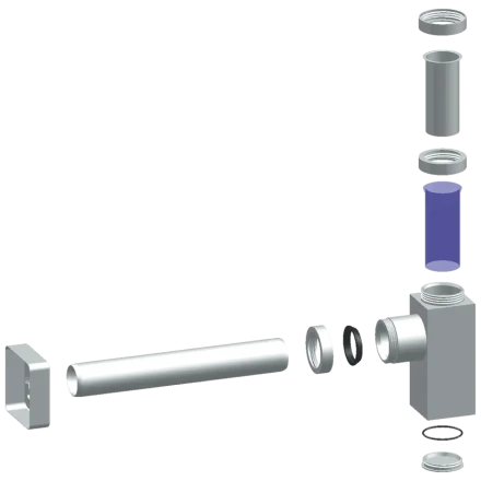 A920H - waste&amp;trap for washbasin