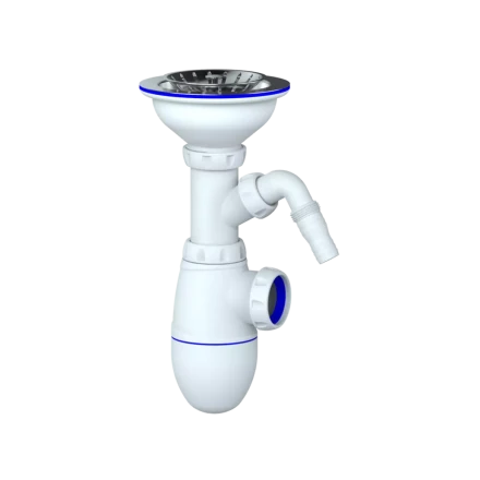 B432V, B432VP - without overflow, outlet for dishwasher