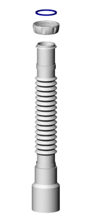 MD45-2 - flexible pipe 400 mm Ø32