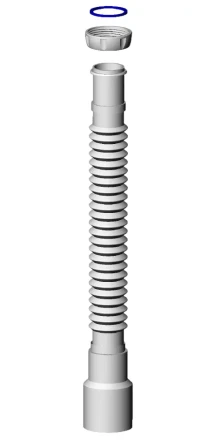 MD85-2 - flexible pipe 800 mm Ø32