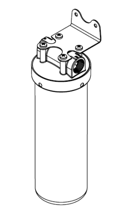 FH2PSS - Stainless steel housing for hot and cold water