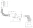 S102R - automatic siphon for bath with inspection